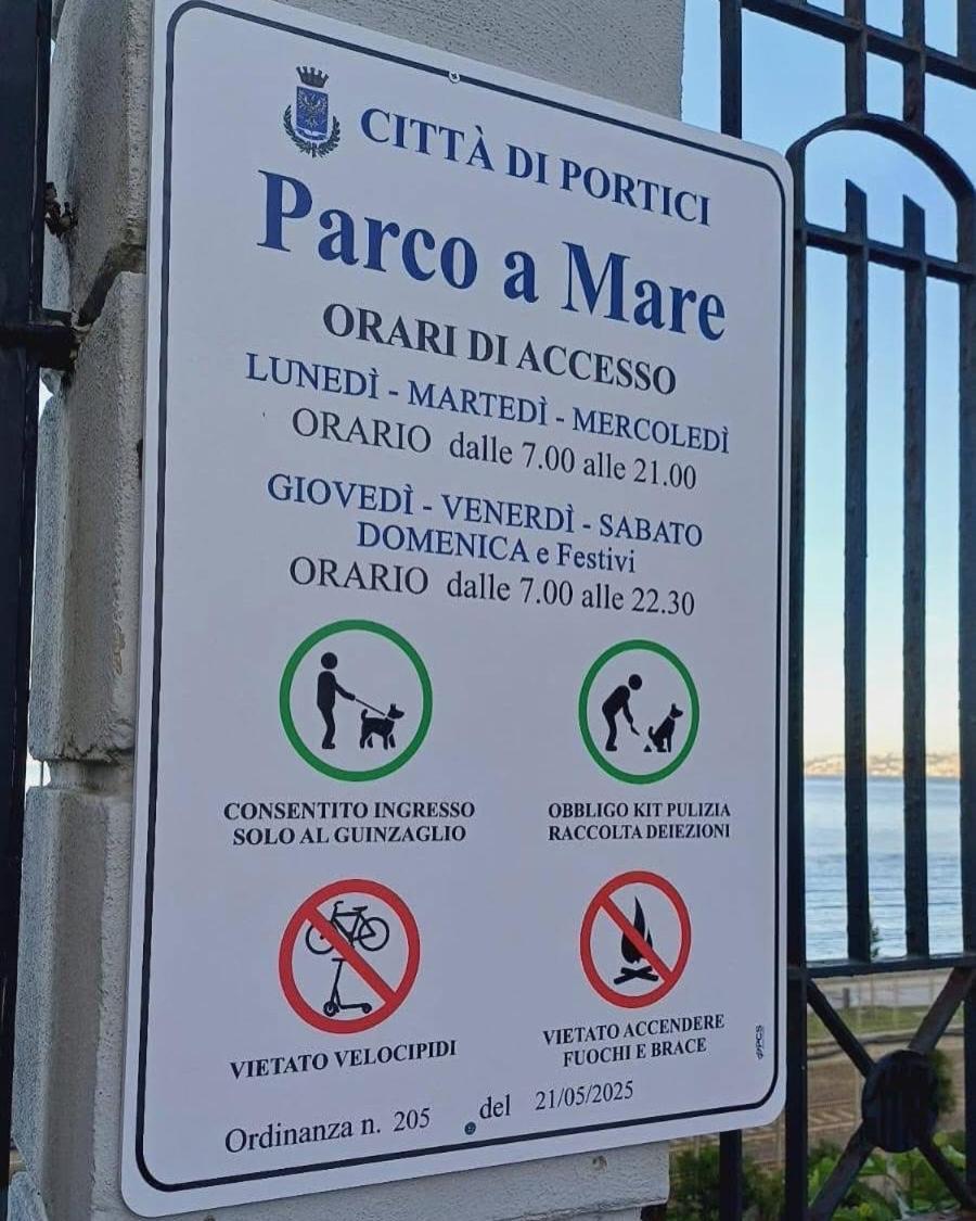 La Parthenope Suites Portici Exteriér fotografie